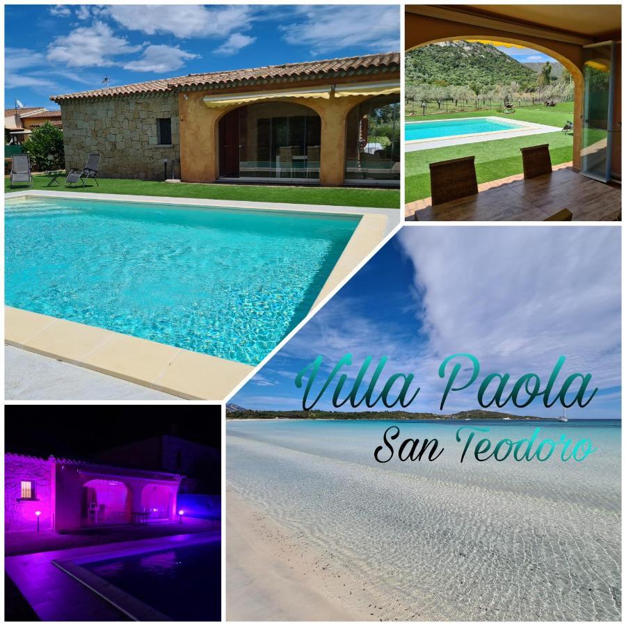 Villa Paola San Teodoro Con Piscina Privata Lu Lioni Екстериор снимка